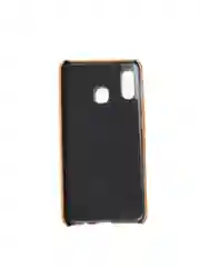 Кейс Letherette для Samsung A30 2019 SM-A305, горчичный, кожзам