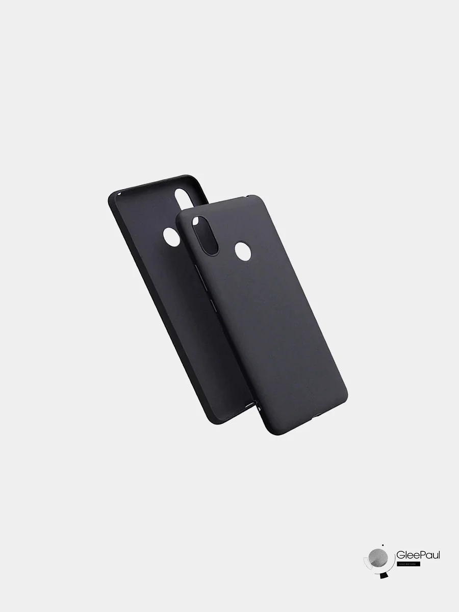 Чехол для Xiaomi черный, матовый Redmi5Plus/RedmiNote8t/Note10pro/Mi5x/RedmiS2/Redmi7