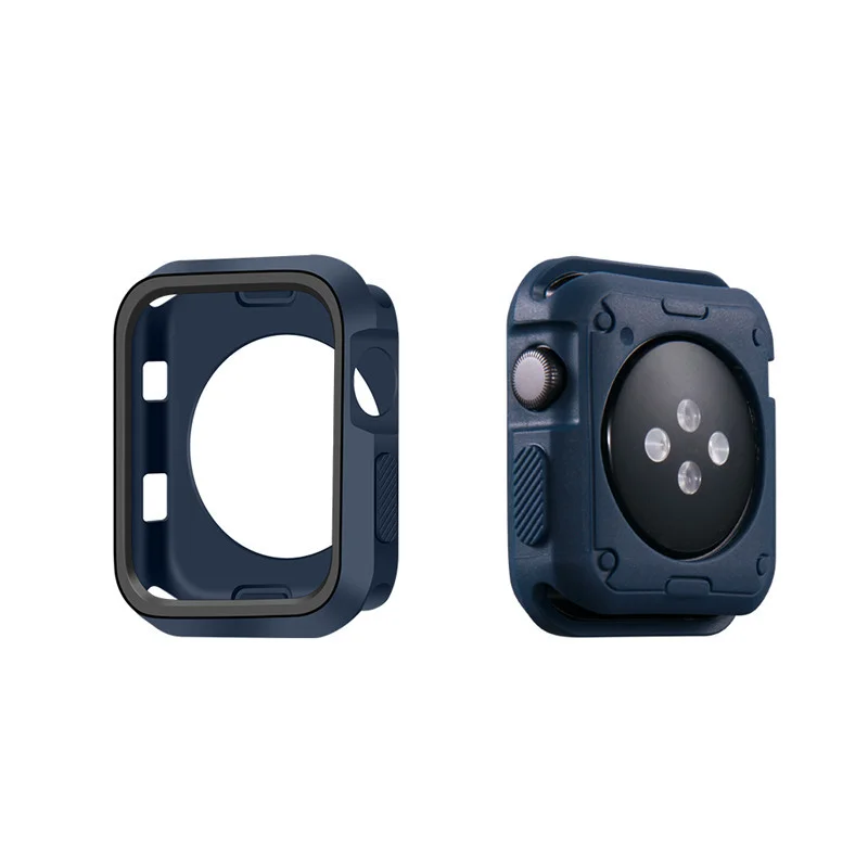 Темно-синий защитный чехол для apple watch