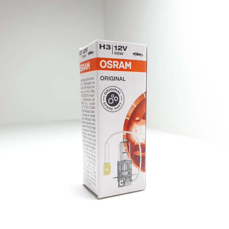 Галогенная лампа головного света OSRAM ORIGINAL LINE, цоколь H3 (PK22s), 12V, 55W