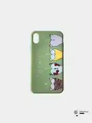 Темно-синий чехол для iPhone 6 / 6S / 7 / 7S / 7 Plus / X / Xs / Xr / Xs Max, с рисунком