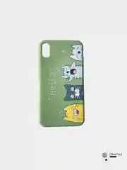 Коричневый чехол для iPhone 6 / 6S / 7 / 7S / 7 Plus / X / Xs / Xr / Xs Max, с рисунком