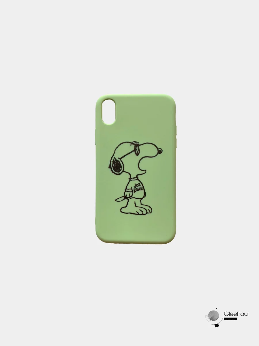 Красный чехол для iPhone 6 / 6S / 7 / 7S / 7 Plus / X / Xs / Xr / Xs Max, с рисунком