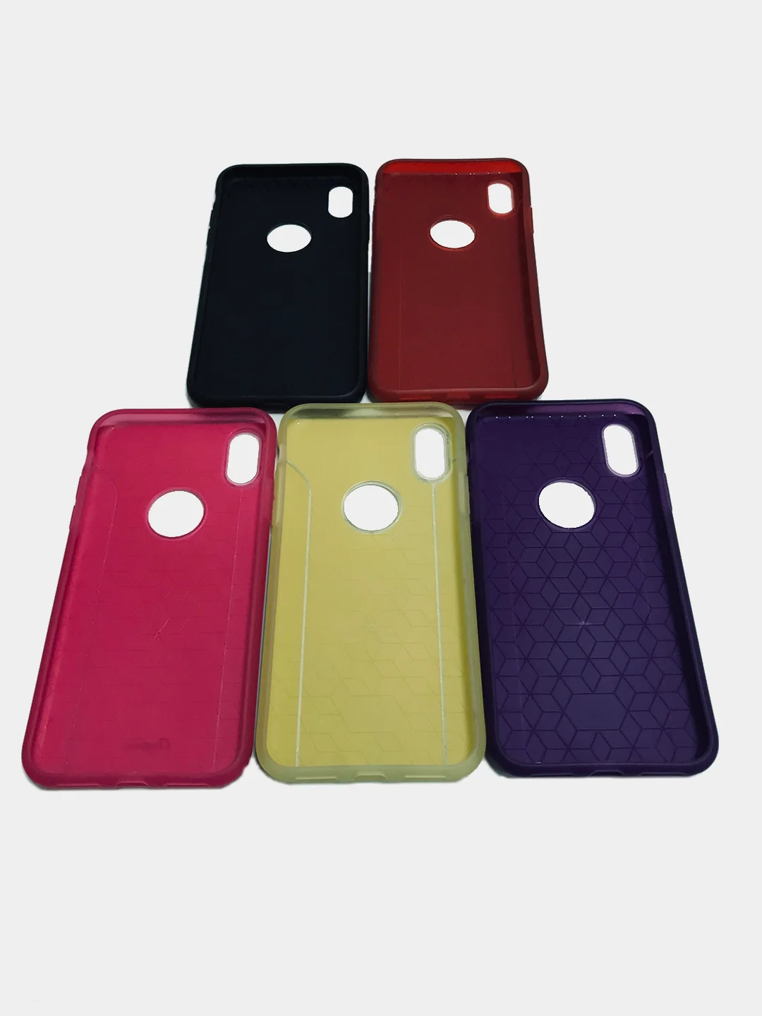 Красный чехол накладка Cherry II New Design для iPhone X, XS