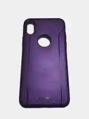 Фиолетовый чехол накладка Cherry II New Design для iPhone X, XS