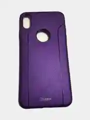 Фиолетовый чехол-накладка для iPhone Xs Max "Cherry II New Design"