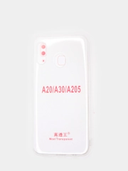 Premium силиконовый чехол накладка 1,5 мм для Samsung A20 A30