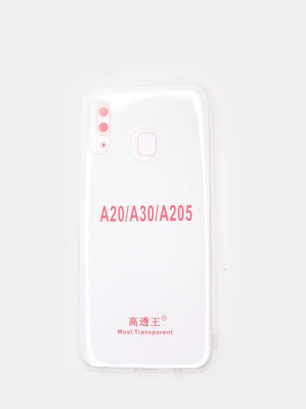 Premium силиконовый чехол накладка 1,5 мм для Samsung A20 A30