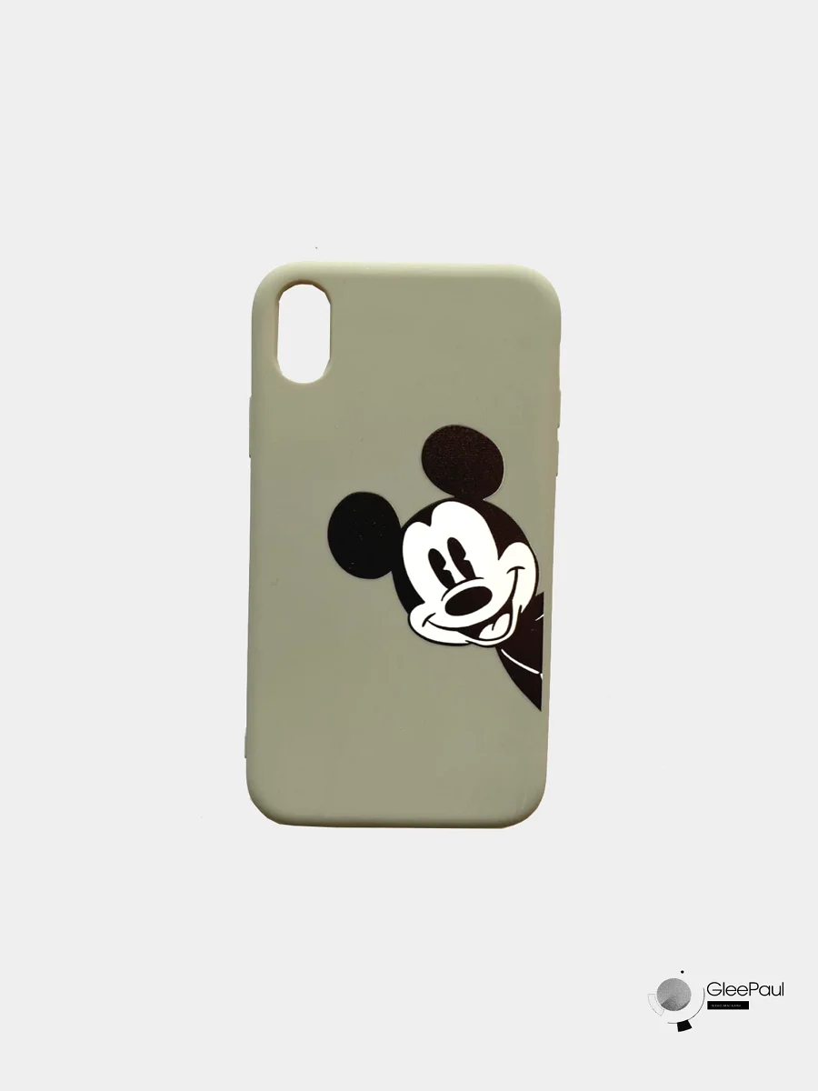 Черный чехол с рисунком для iPhone 6 / 6S / 7 / 7S / 7 Plus / X / Xs / Xr / Xs Max