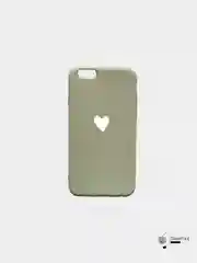 Серый меланж чехол с рисунком для iPhone 6 / 6S / 7 / 7S / 7 Plus / X / Xs / Xr / Xs Max