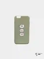 Серебряный чехол с рисунком для iPhone 6 / 6S / 7 / 7S / 7 Plus / X / Xs / Xr / Xs Max