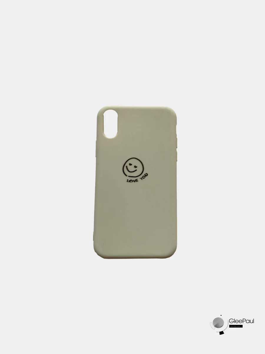 Белый чехол с рисунком для iPhone 6 / 6S / 7 / 7S / 7 Plus / X / Xs / Xr / Xs Max