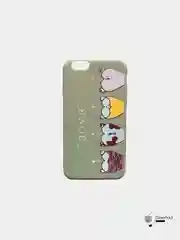 Терракотовый чехол с рисунком для iPhone 6 / 6S / 7 / 7S / 7 Plus / X / Xs / Xr / Xs Max