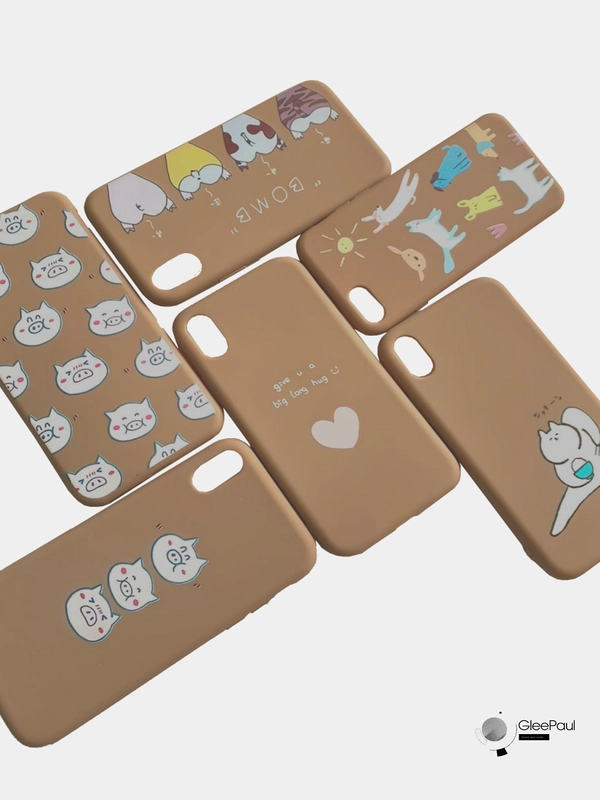 Чехол с рисунком для iPhone 6 / 6S / 7 / 7S / 7 Plus / X / Xs / Xr / Xs Max