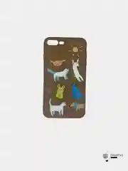 Серый меланж чехол с рисунком для iPhone 6 / 6S / 7 / 7S / 7 Plus / X / Xs / Xr / Xs Max