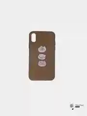 Бежевый чехол с рисунком для iPhone 6 / 6S / 7 / 7S / 7 Plus / X / Xs / Xr / Xs Max