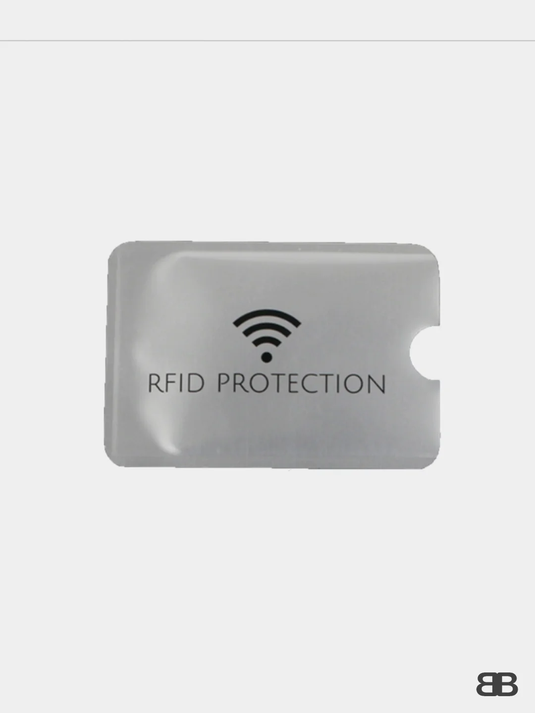 Бежевый меланж чехол для карты с защитой RFID чипов