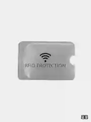 Бежевый меланж чехол для карты с защитой RFID чипов