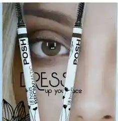 Карандаш для бровей POSH BROWMATIC GRAPHIT, механический, с щеточкой
