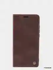 Коричневый чехол-книжка Huawei P30 Lite, P Smart 2019/ Honor 10 Lite, Xiaomi Note 8 Pro, P Smart 2018