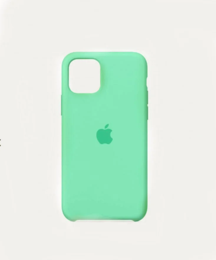 Бирюзовый чехол Silicone Case для iPhone 11 Pro