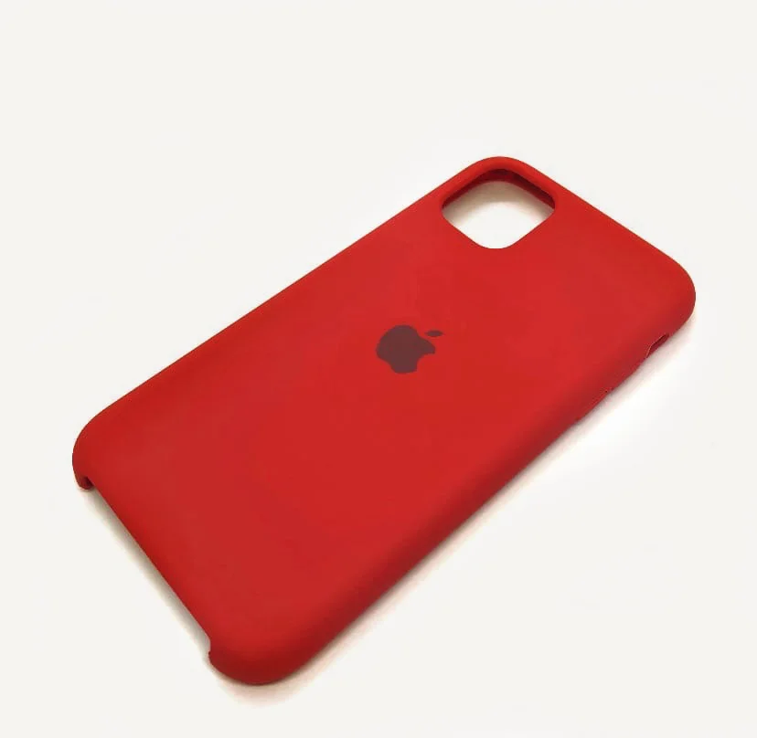 Красный чехол Silicone Case для iPhone 11 Pro