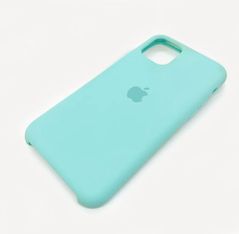 Мятный чехол Silicone Case для iPhone 11 Pro