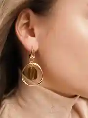 Серьги с кварцем