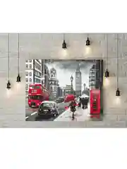 Алмазная мозаика "Улица Лондона", 40 х 50 см
