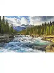 Алмазная мозаика "Природа Забайкалья", 40 х 60