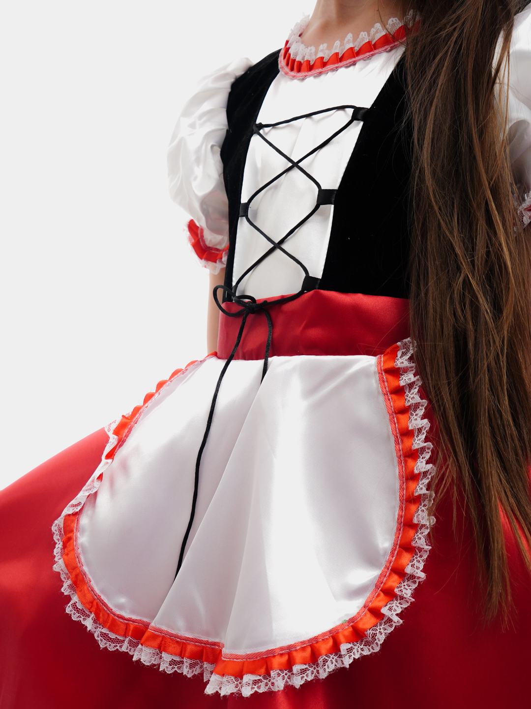Детский карнавальный костюм Красная Шапочка своими руками