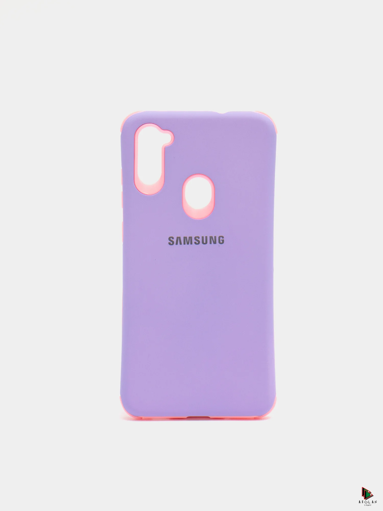 Лавандовый чехол Soft Touch для Samsung A11