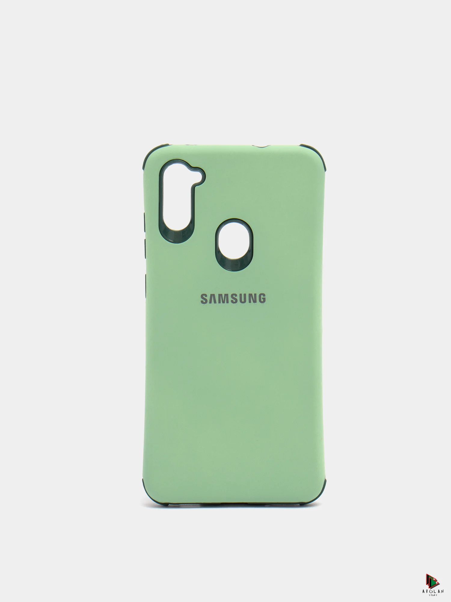 Мятный чехол Soft Touch для Samsung A11