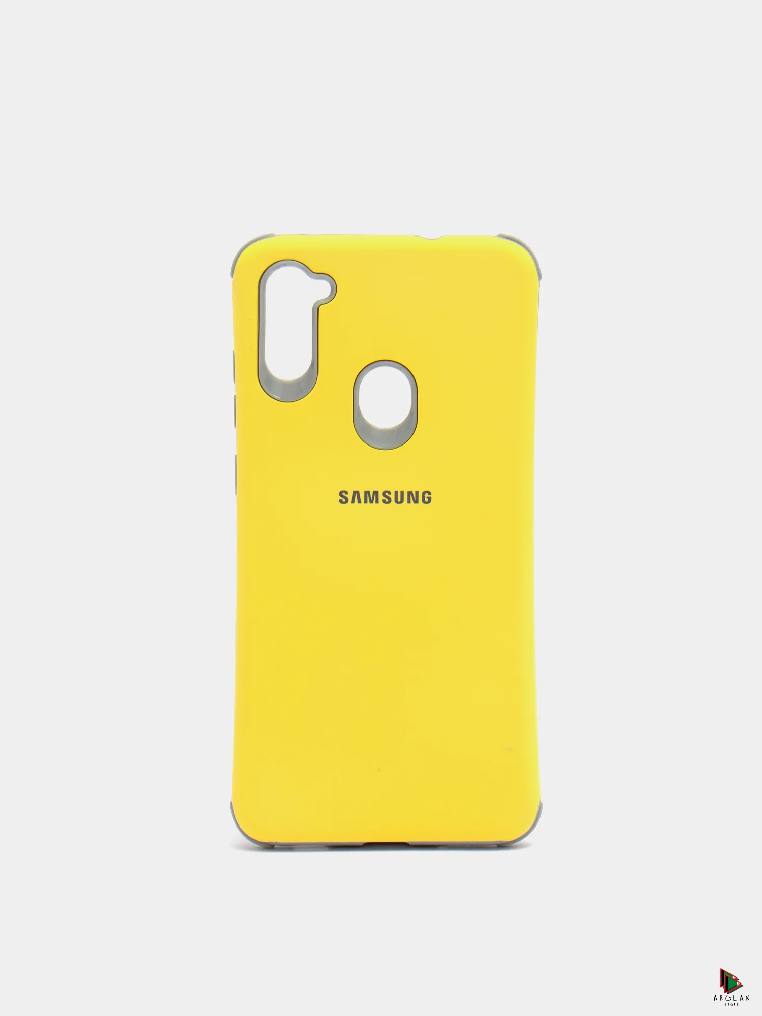 Желтый чехол Soft Touch для Samsung A11