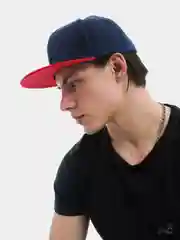 Кепка Снапбак, Snapback, комбинированная, двухтонная расцветка, унисекс