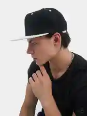 Кепка Снапбак, Snapback, комбинированная, двухтонная расцветка, унисекс