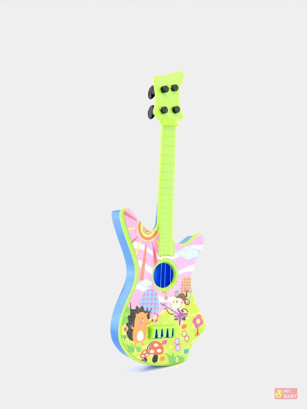 Игрушечная гитара со струнами купить по цене 119 ₽ в интернет-магазине ...