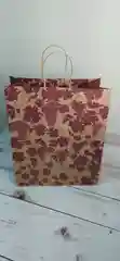 Подарочный пакет "Виноградная лоза", крафт, 32 х 40 х 15 см, 2 штуки