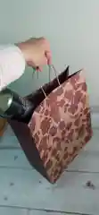 Подарочный пакет "Виноградная лоза", крафт, 32 х 40 х 15 см, 2 штуки