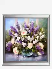 Алмазная мозаика "Изысканный букет" 58х50 см