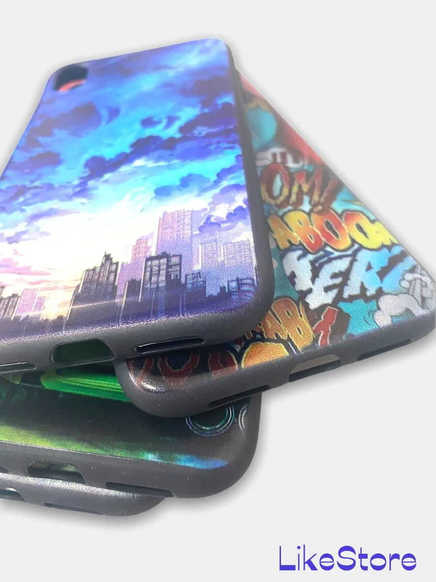 Чехол для iPhone XR, с принтом