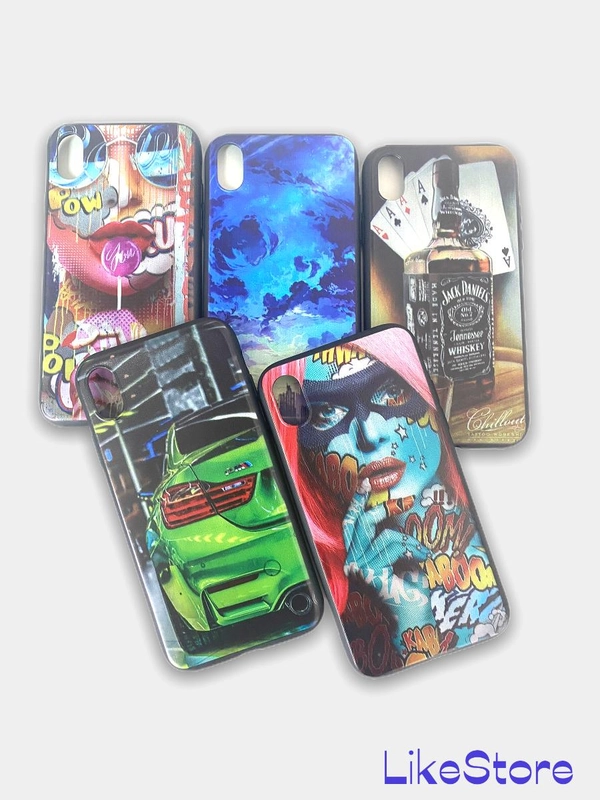 Чехол для iPhone XR, с принтом