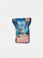 Корм Brit Premium Sterilised Salmon для стерилизованных кошек, с лососем, 400 г