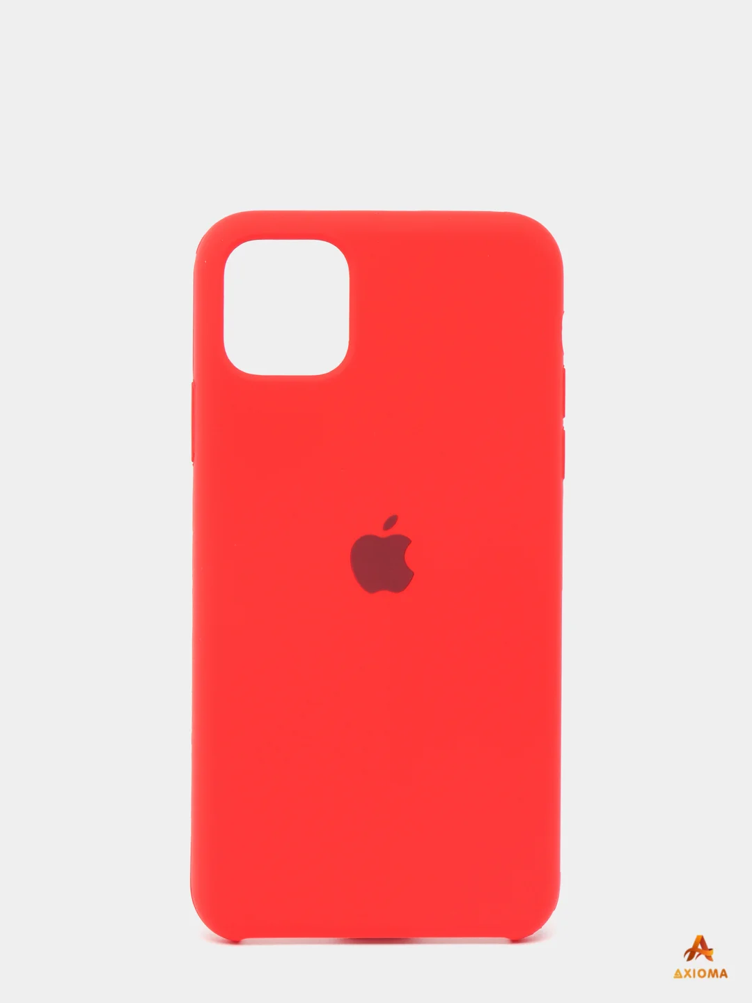 Красный чехол Silicon Case для iPhone 11 Pro, силиконовый, с логотипом