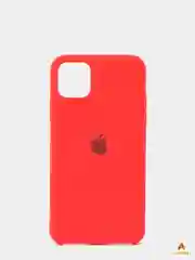 Красный чехол Silicon Case для iPhone 11 Pro, силиконовый, с логотипом
