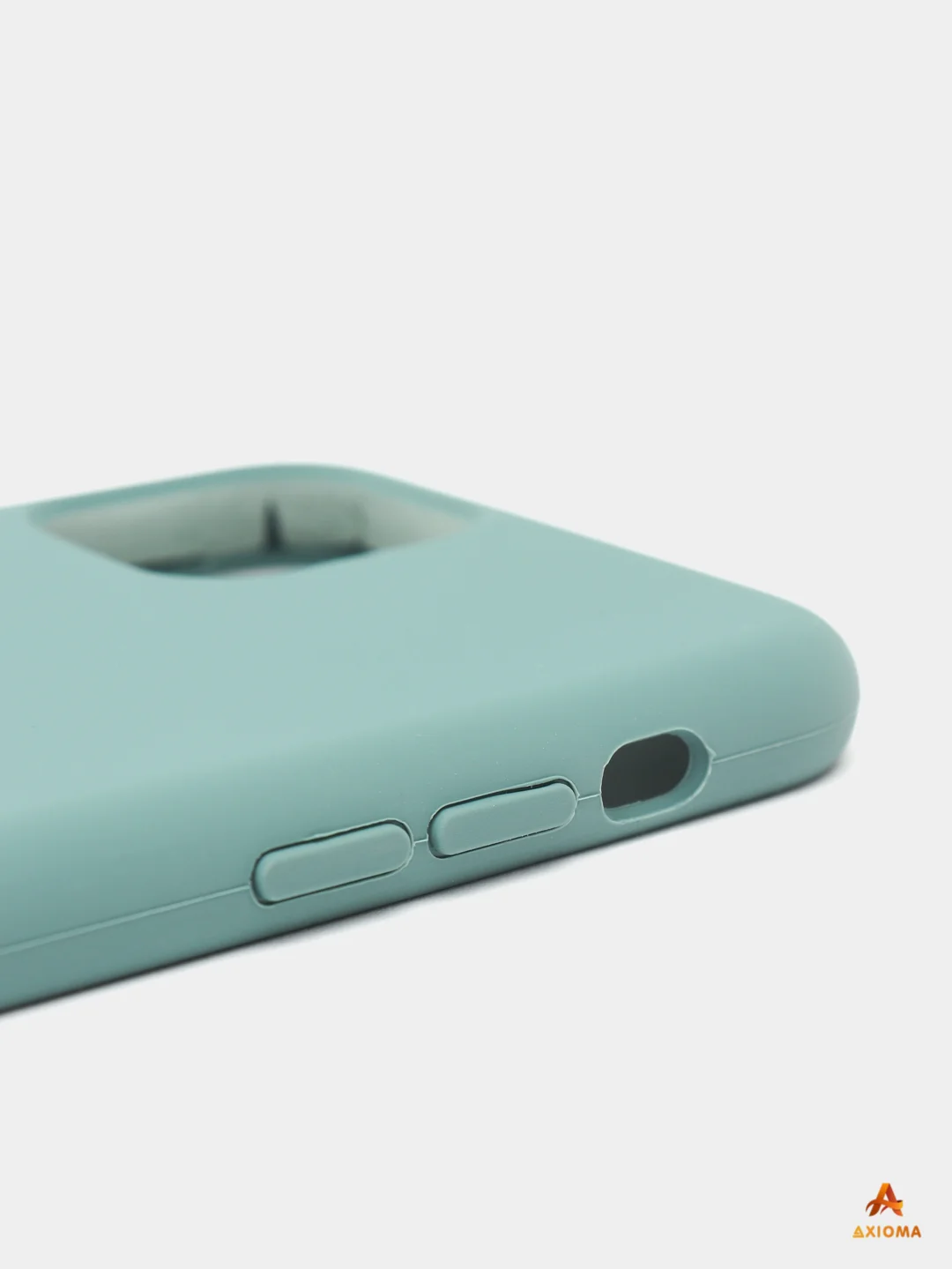 Белый чехол Silicon Case для iPhone 11 Pro, силиконовый, с логотипом