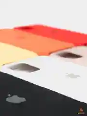 Белый чехол Silicon Case для iPhone 11 Pro, силиконовый, с логотипом