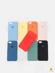 Чехол Silicon Case для iPhone 7 / 8 / SE 2020, силиконовый с логотипом