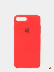 Красный чехол Silicon Case для iPhone 7 / 8 / SE 2020, силиконовый с логотипом