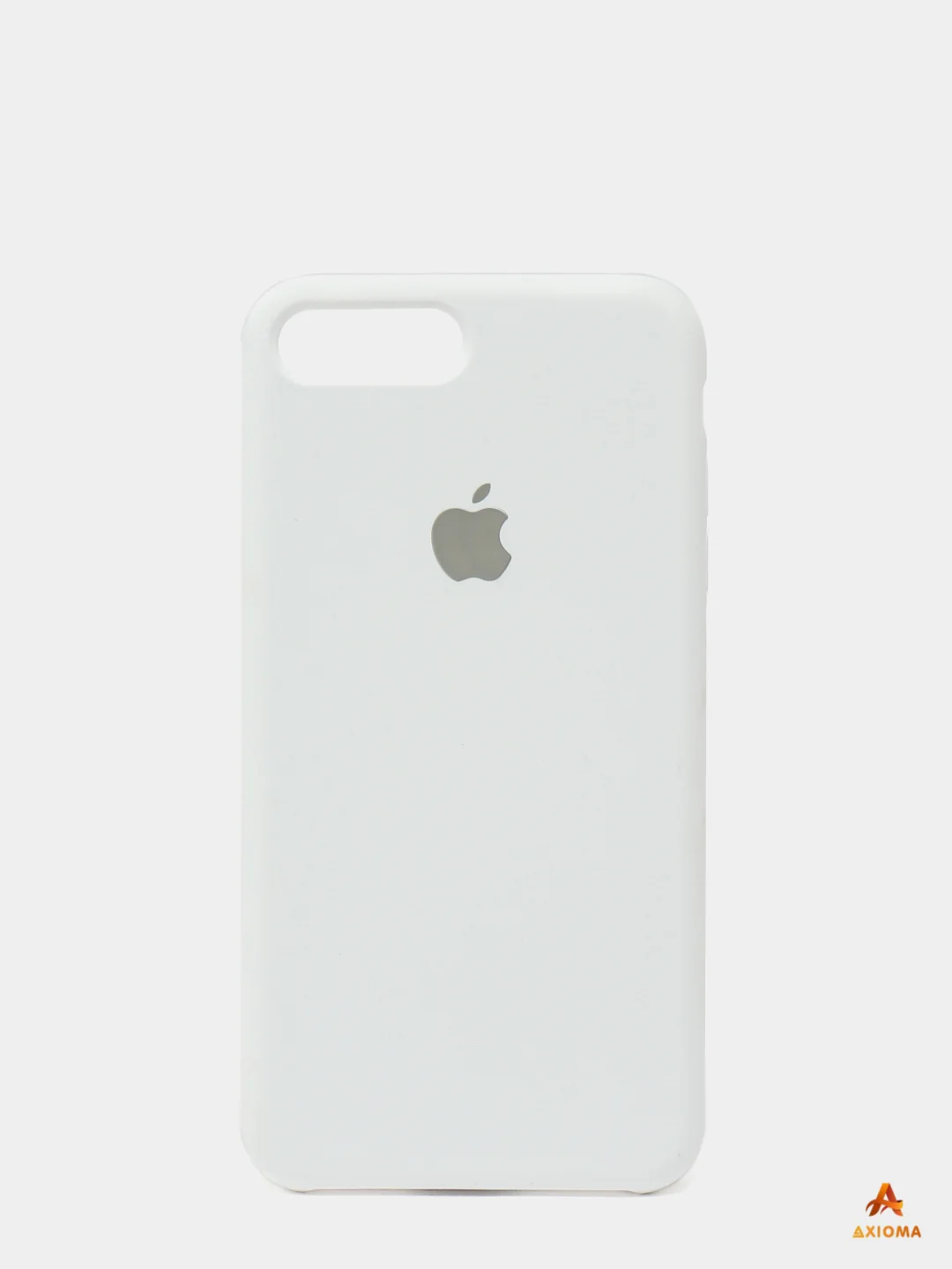 Белый чехол Silicon Case для iPhone 7 / 8 / SE 2020, силиконовый с логотипом